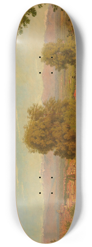 Jakob Alt - Ansicht von Turin 8.25 inch art skate deck