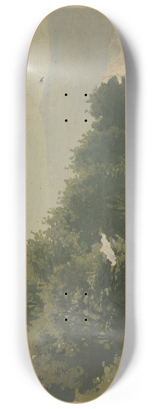 Jakob Becker - Broadleaf forest 8.25 inch art skate deck