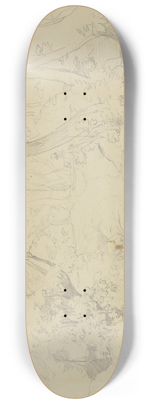 Jakob Becker - Forest path 8.25 inch art skate deck