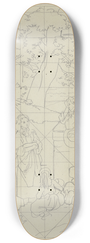 Jakob Becker - Grape harvest 8.25 inch art skate deck