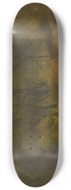 Jakob Becker - Inside a forest. 8.25 inch art skate deck