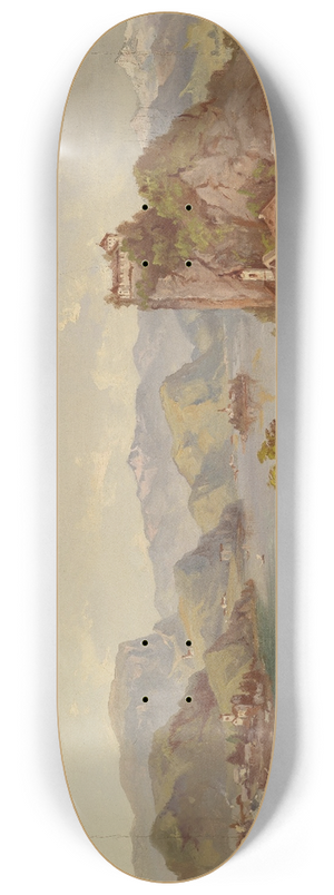 Jakob Canciani - Blick auf Veldes 8.25 inch art skate deck