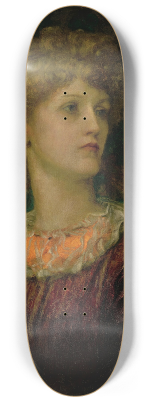 George Frederic Watts - Portrait Of Dorothy Dene 8.25 inch art skate deck