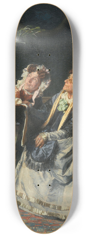 Alexander Hugo Bakker Korff - Under the Palms 8.25 inch art skate deck