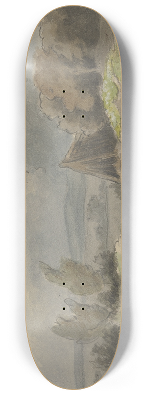 Jakob Maurer - Taunus landscape 8.25 inch art skate deck