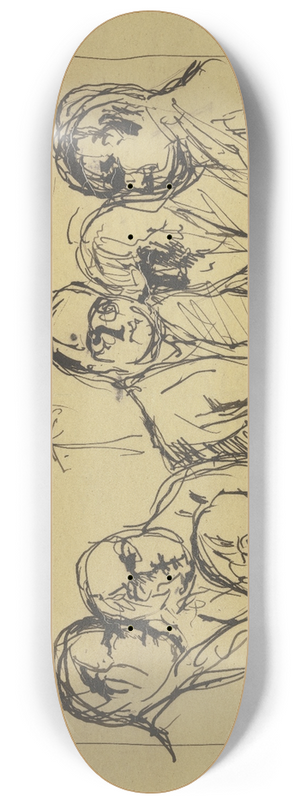 Jakob Nussbaum - Die Administratoren des Stdelschen Kunstinstituts 8.25 inch art skate deck
