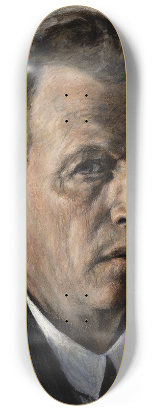 Jakob Nussbaum - Self-portrait 8.25 inch art skate deck