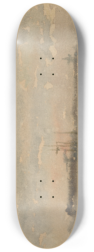 James Abbott McNeill Whistler - ErithEvening 8.25 inch art skate deck