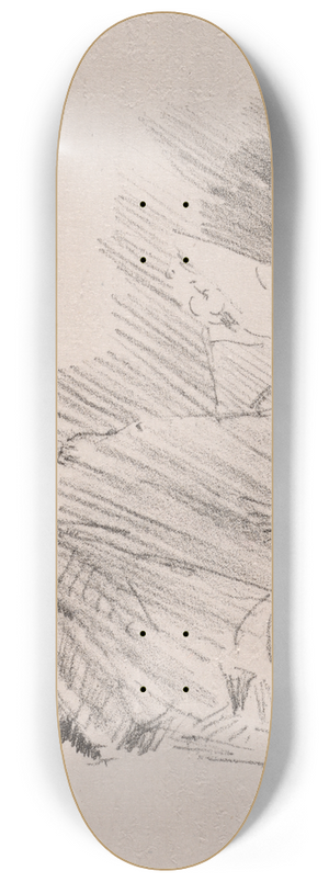 James Abbott McNeill Whistler - Reading 8.25 inch art skate deck