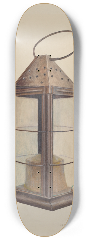 George H. Alexander - Lantern 8.25 inch art skate deck George H. Alexander - Lantern 8.25 inch art skate deck