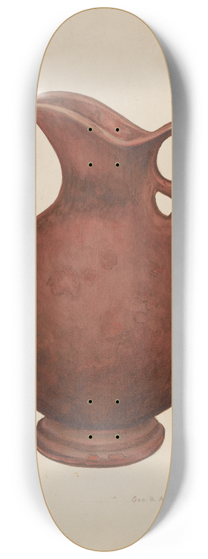 George H. Alexander - Pitcher 8.25 inch art skate deck
