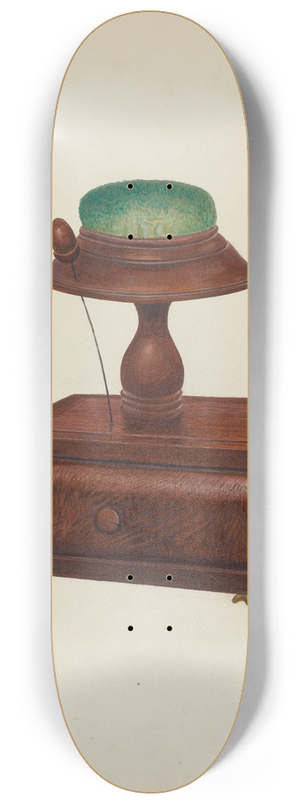 George H. Alexander - Sewing Box 8.25 inch art skate deck George H. Alexander - Sewing Box 8.25 inch art skate deck