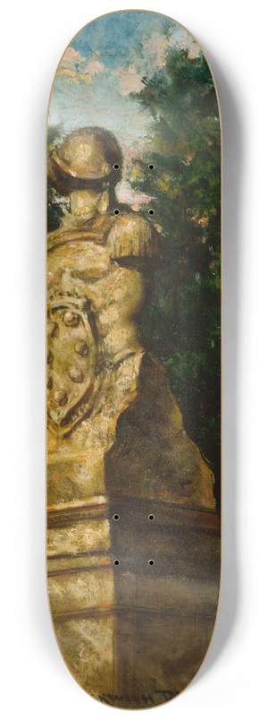 James Carroll Beckwith - Modigliani Gate Post 8.25 inch art skate deck