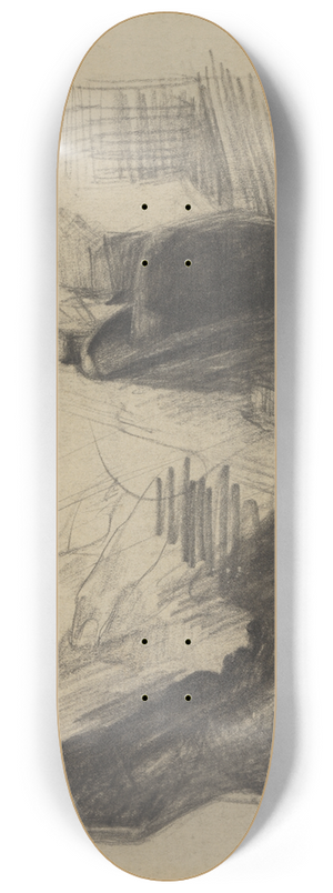 James Ensor - Bolhoed en schoen 8.25 inch art skate deck