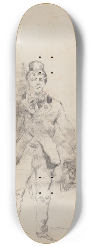 James Ensor - Copy after Grvin 8.25 inch art skate deck