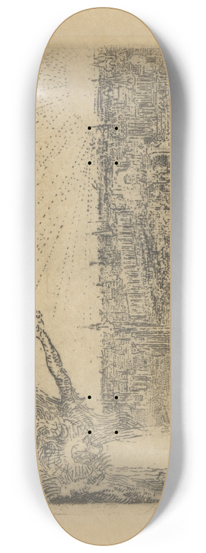 James Ensor - De bekoring van Christus 8.25 inch art skate deck