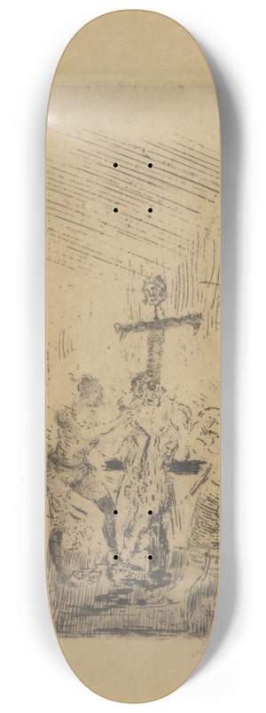 James Ensor - De gevilde 8.25 inch art skate deck