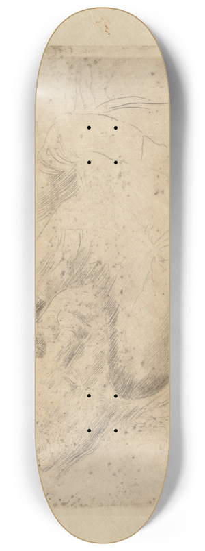 James Ensor - De slaapster 8.25 inch art skate deck