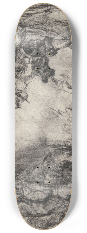James Ensor - Don Quixote 8.25 inch art skate deck