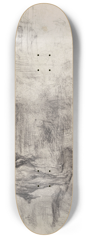 James Ensor - Don Quixote 8.25 inch art skate deck