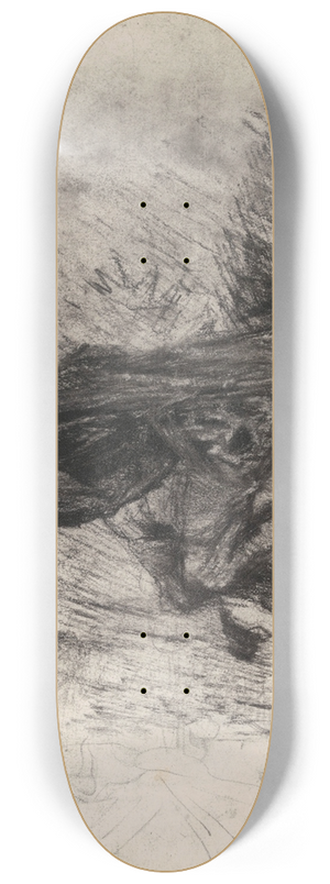 James Ensor - Don Quixote 8.25 inch art skate deck