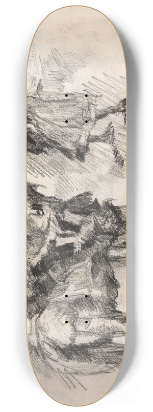 James Ensor - Don Quixote 8.25 inch art skate deck