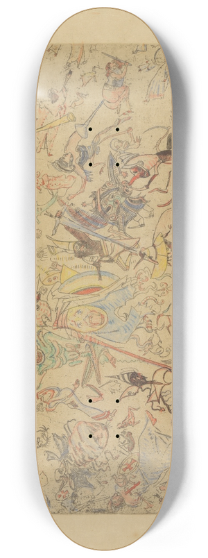 James Ensor - Duivels rossen engelen en aartsengelen af 8.25 inch art skate deck
