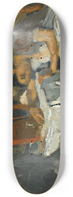 George Hendrik Breitner - Sleeping girl 8.25 inch art skate deck