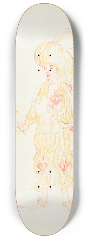 James Ensor - Fifrelin 8.25 inch art skate deck