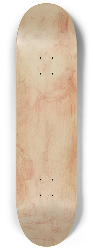 James Ensor - Figuren 8.25 inch art skate deck