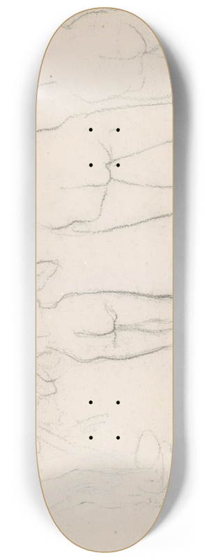 James Ensor - Four Nudes 8.25 inch art skate deck