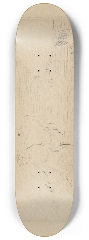 James Ensor - Lady Godiva 8.25 inch art skate deck