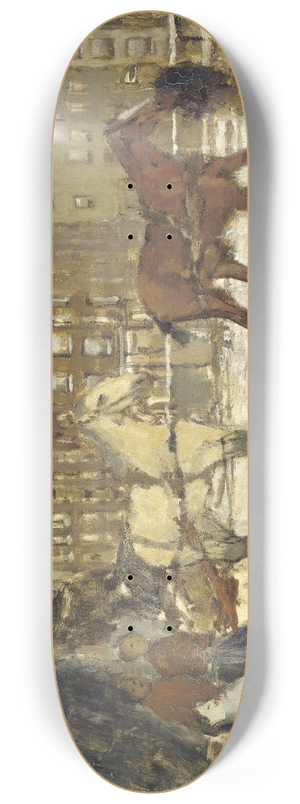 George Hendrik Breitner - The Rokin, Amsterdam 8.25 inch art skate deck