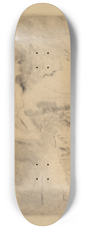 James Ensor - Maria Magdalena 8.25 inch art skate deck