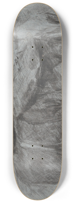 James Ensor - Material Study 8.25 inch art skate deck