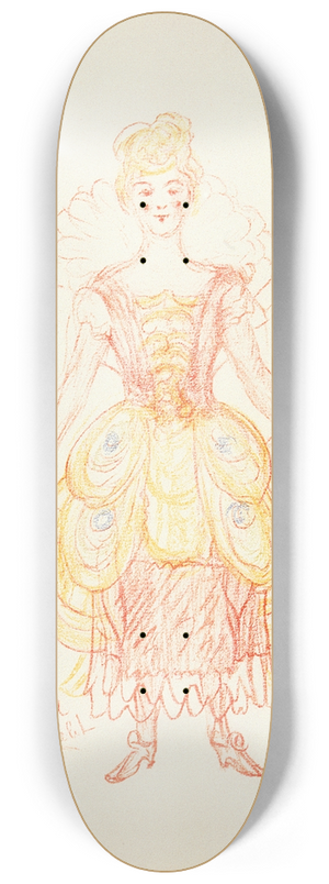 James Ensor - Miamia 8.25 inch art skate deck