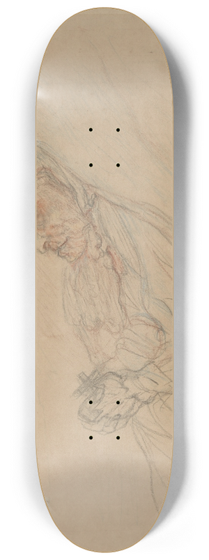 James Ensor - Mijn dode tante 8.25 inch art skate deck