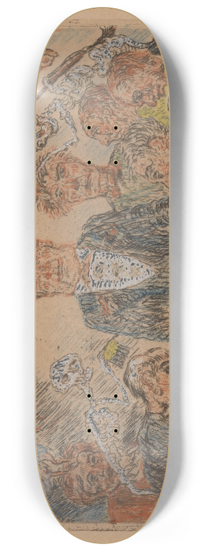 James Ensor - Pride 8.25 inch art skate deck