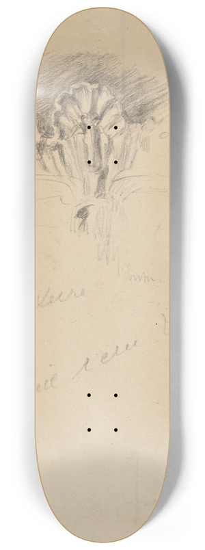 James Ensor - Rocaillemotief 8.25 inch art skate deck