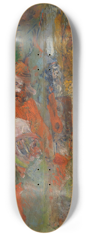 James Ensor - Scne carnavalesque 8.25 inch art skate deck