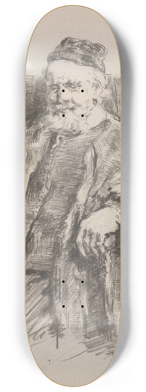 James Ensor - The Goldsmith Jan Lutma 8.25 inch art skate deck