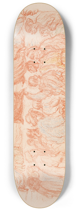 James Ensor - The Mocking of Christ 8.25 inch art skate deck
