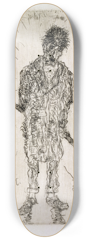 James Ensor - The Scoundrels 8.25 inch art skate deck