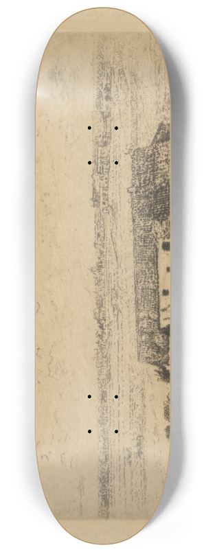 James Ensor - Vlaamse hoeve 8.25 inch art skate deck