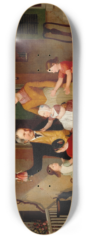 James Goodwyn Clonney - A Visit from Grandfather 8.25 inch art skate deck
