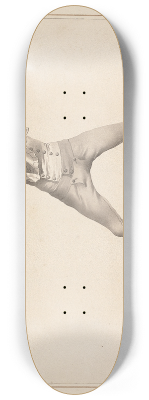 James Gwin - Position pour la Garde en Tierce 8.25 inch art skate deck