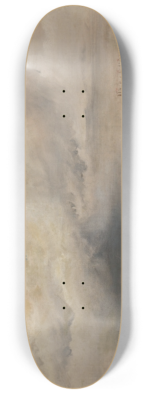 James Hamilton - Beach Scene with Dramatic Sky 8.25 inch art skate deck