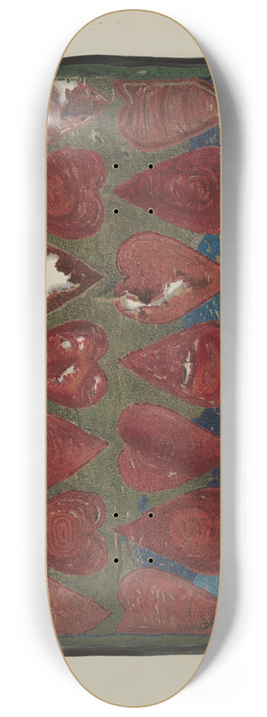 James H.C. Vail - Hooked Rug 8.25 inch art skate deck