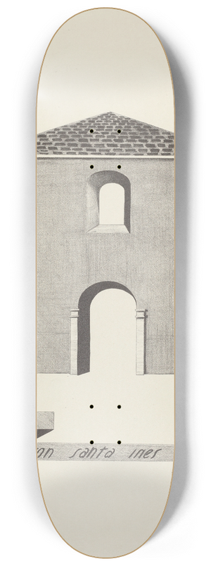 James Jones - Mision Santa Ines 8.25 inch art skate deck