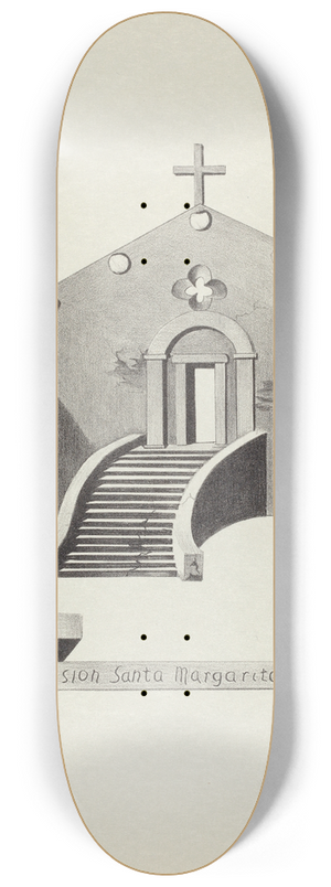 James Jones - Mision Santa Margarita 8.25 inch art skate deck